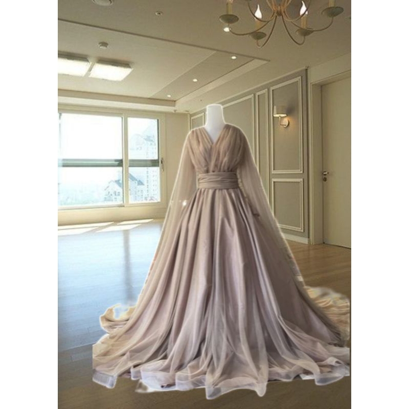 wedding dress simple mewah