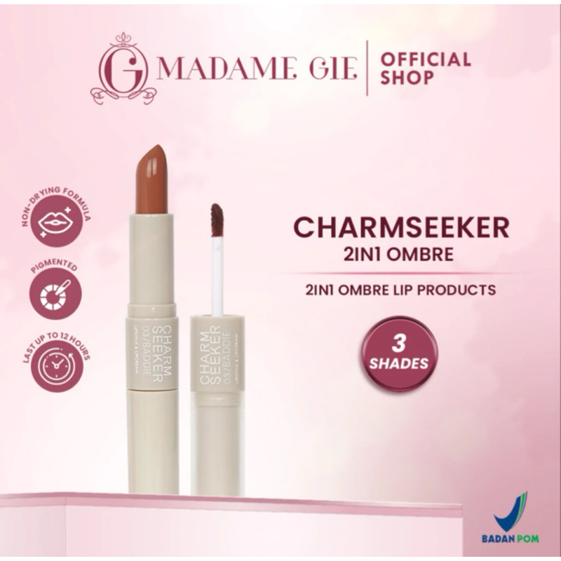 Madame Gie Charmseeker 2in1 Ombre - matte finish
