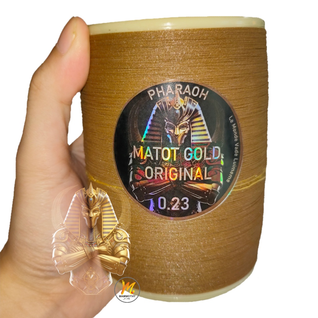 GELASAN BAHAN MATOT GOLD 6000 YARD PHARAOH / GELASAN BAHAN MATOT GOLD PHARAOH