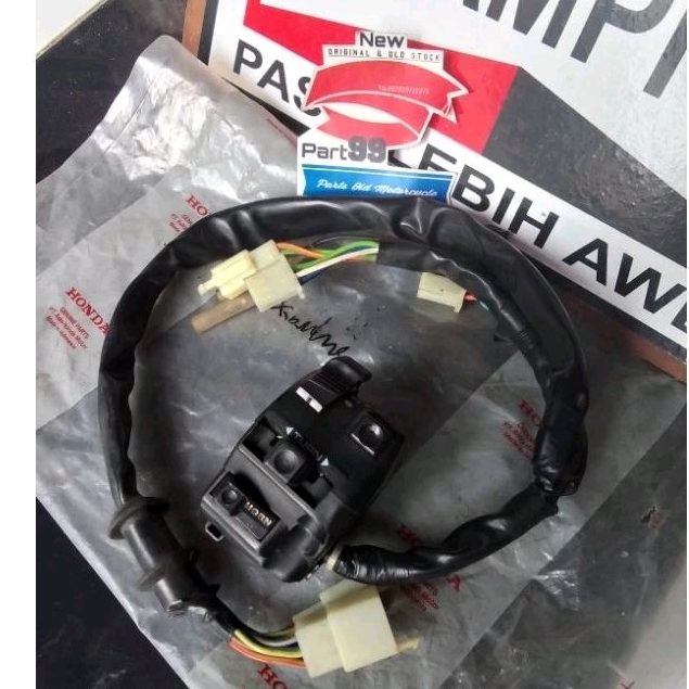 holder saklar tombol kiri honda supra lama x original