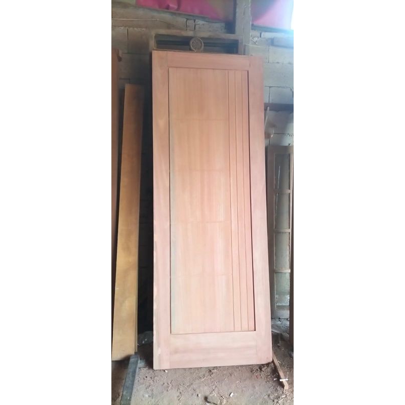 kusen pintu daun pintu kayu kamper