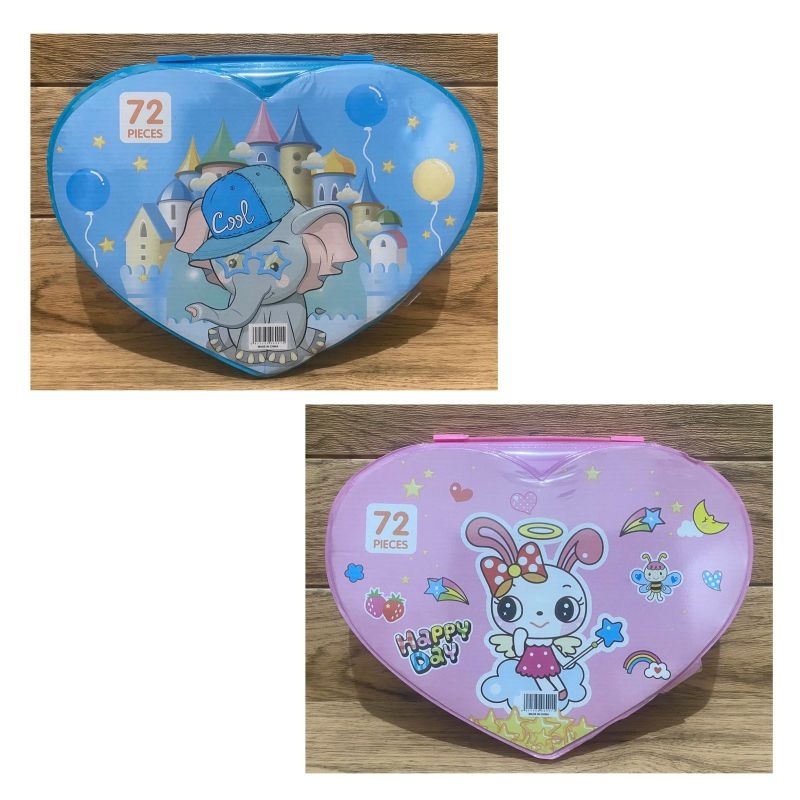 

Krayon Pastel Love Jumbo Set 72pcs