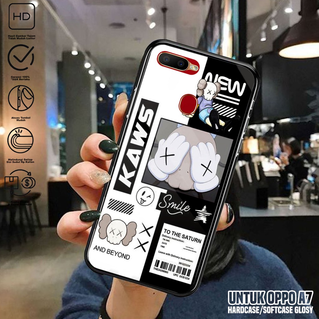 Case Oppo A7 - Casing Hp Oppo A7 Terbaru ( AES ) - Kesing Hp Oppo A7 - Silikon Hp - Cover Hp - Mika 