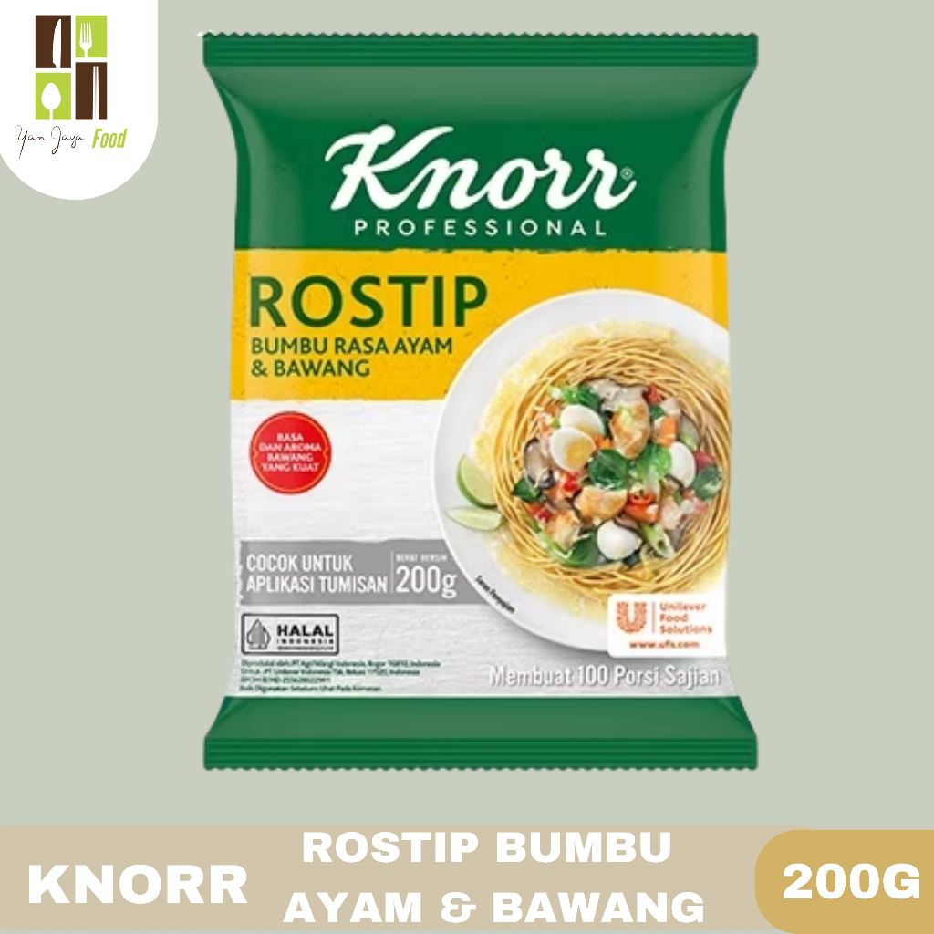 

Knorr Rostip Bumbu Rasa Ayam & Bawang / Cocok untuk Tumisan Kemasan 200g