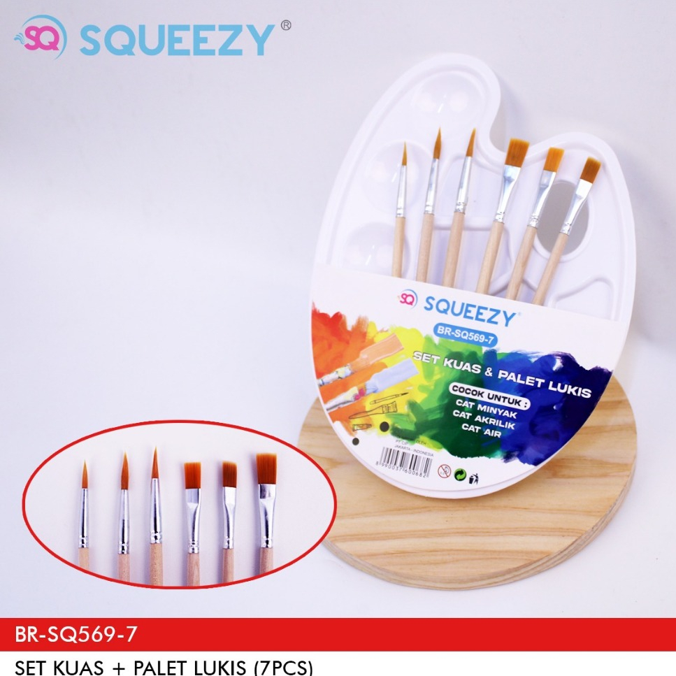 

Koas Set Lukis + Palet Lukis SQ-569