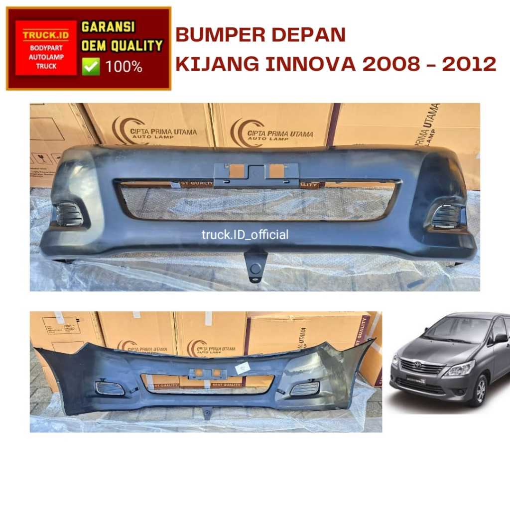 BUMPER BEMPER DEPAN TOYOTA INNOVA 2008 2009 2010 2011 *1204