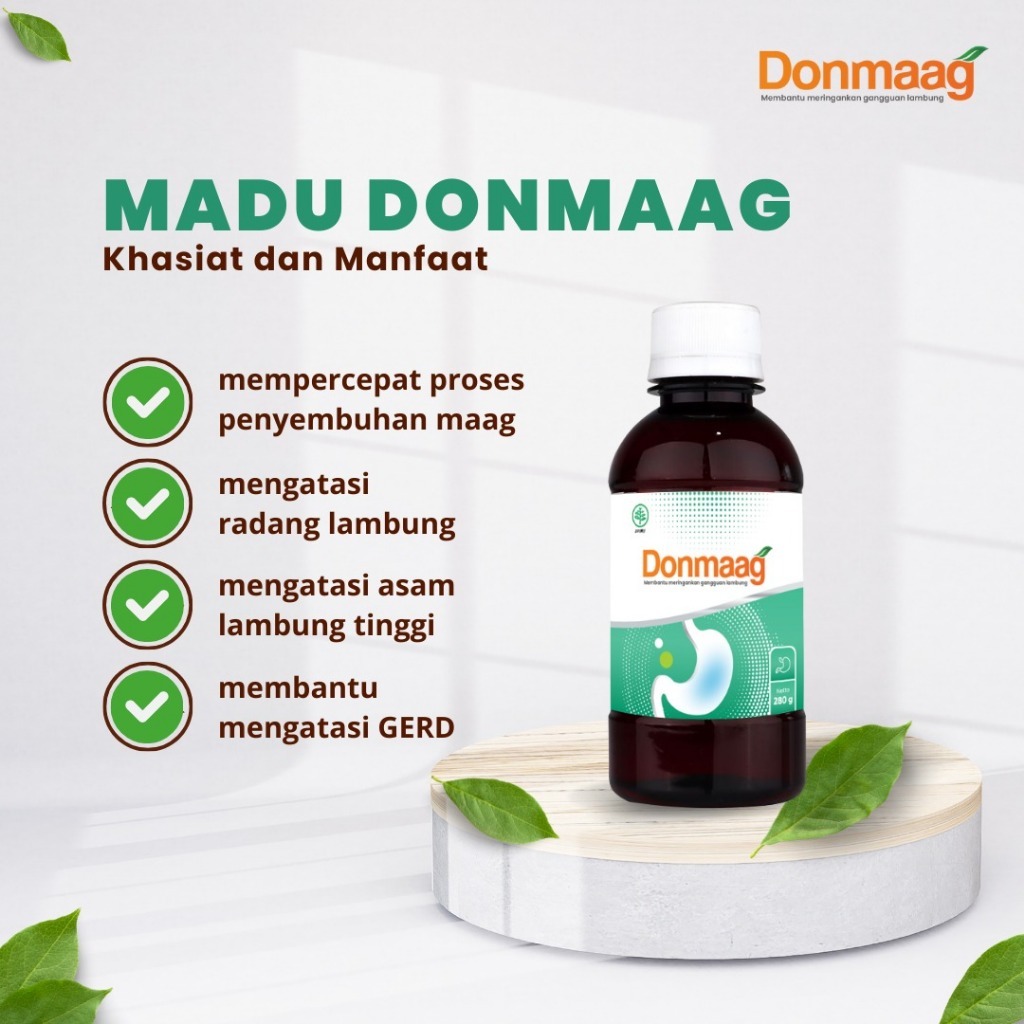 

Madu Donmaag 280gr Original - Madu Herbal / Obat Maag | Asam Lambung & Gerd