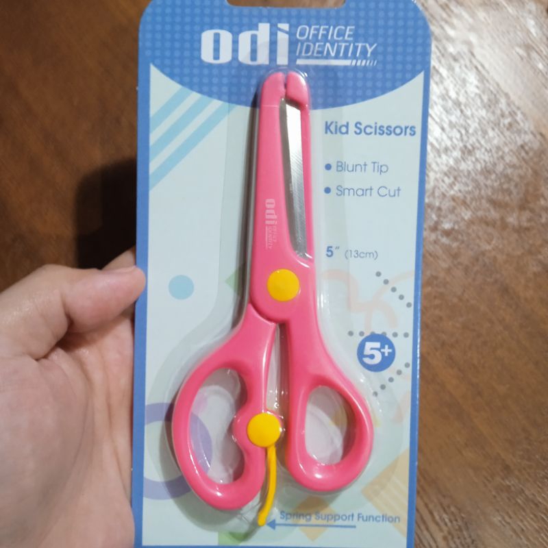 

ODI Gunting kecil ujung tumpul aman untuk anak 5 inch kid scissors TC-1192