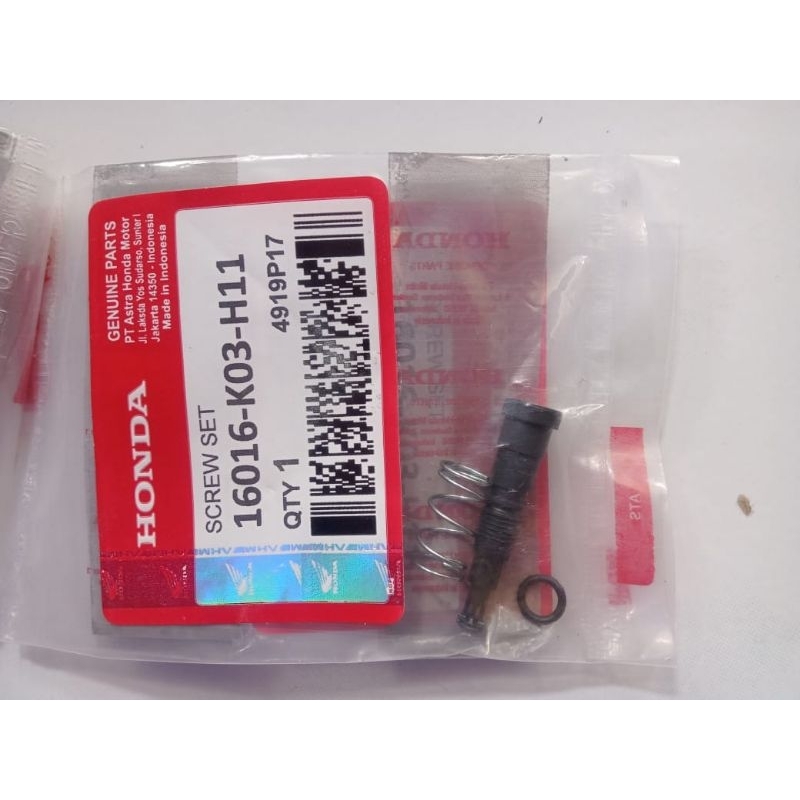 Setelan angin Beat fi Vario fi Beat esp Vario 125 Baut setelan angin Beat Vario Beat pop Beat Esp