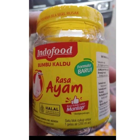 

Indofood kaldu blok penyedap rasa ayam 1 tube isi 24 maggi blok