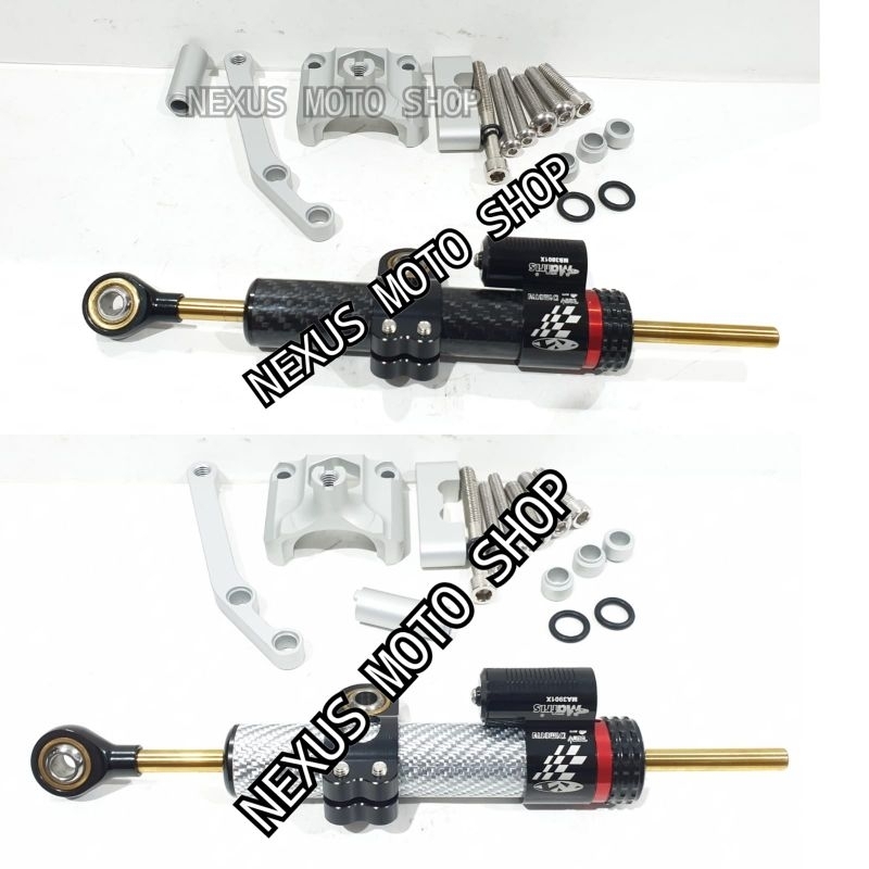 stabilizer stang matris karbon ninja250fi steering damper ninja 250fi