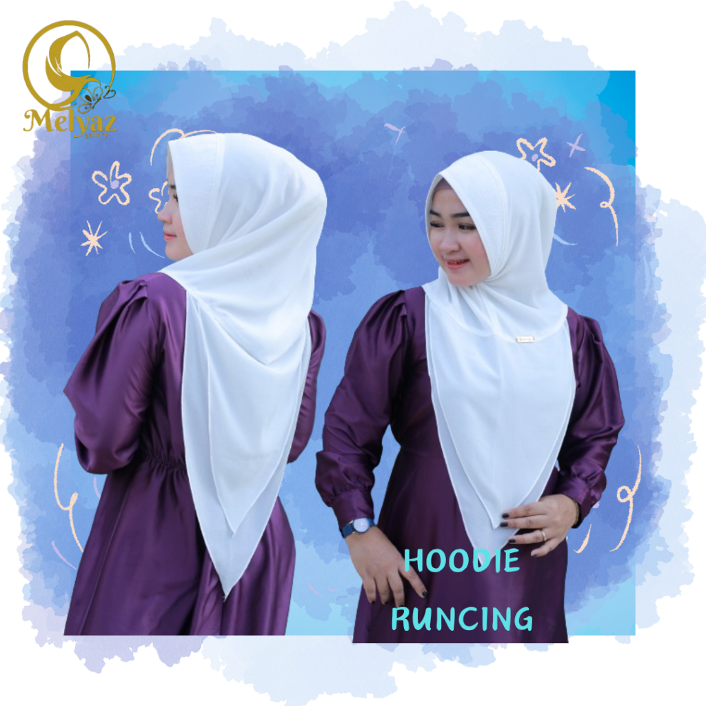[READYYY] Hijab Hoodie KECE Karanggo Ceruty Premium instan elegant