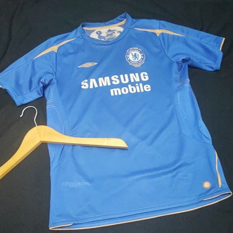 Jersey original chelsea home 2005/06 size XLB setara S