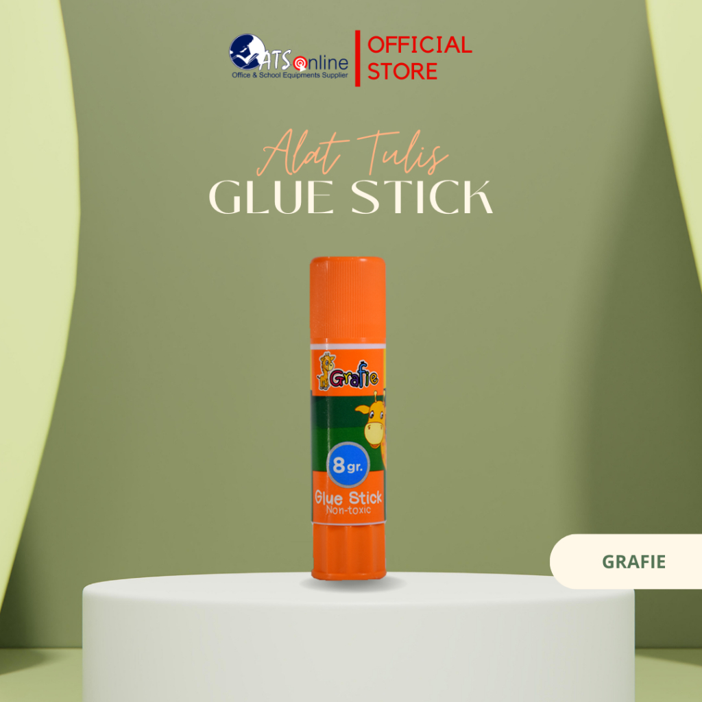 

GRAFIE Lem Kertas Glue Stick Kreativitas ATK untuk Anak