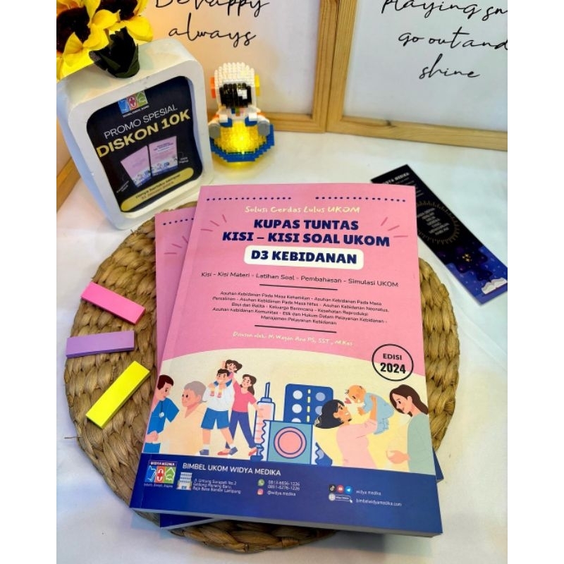 Buku Kupas Tuntas Kisi-Kisi UKOM D3 Bidan Widya Medika