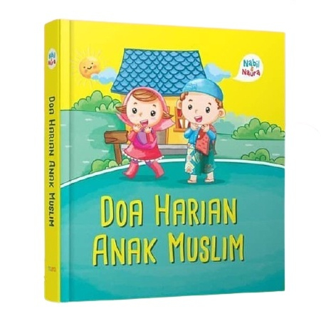 [Mizan] Seri Nabil & Naura Doa Harian Anak Muslim (Boardbook 1-5 Tahun) Buku Anak