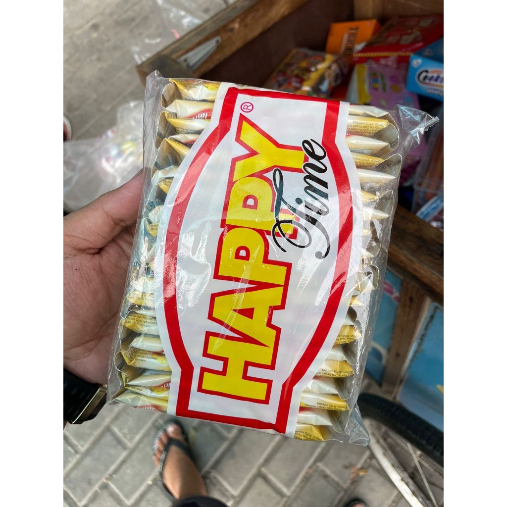

Sagu Keju Happy Time Kue Kering 1 pack isi 20 pcs @10gr Original
