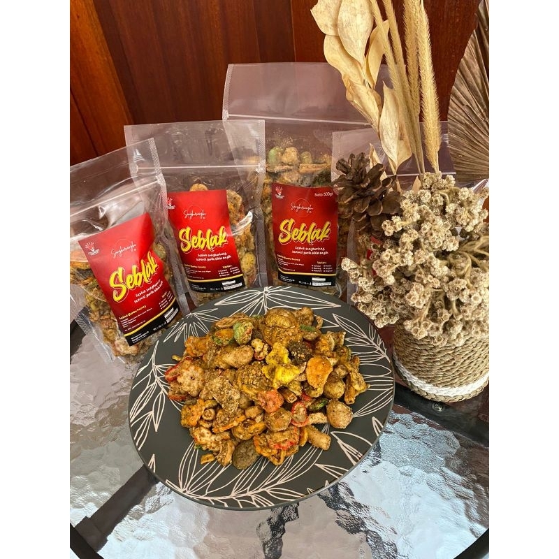 

Seblak kering bumbu kacang