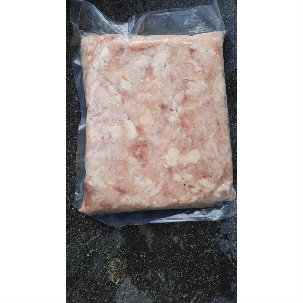 

Daging Giling Ayam Boneless Paha Dada Fillet Kulit Lemak Kemasan Vacuum Seal 1Kg