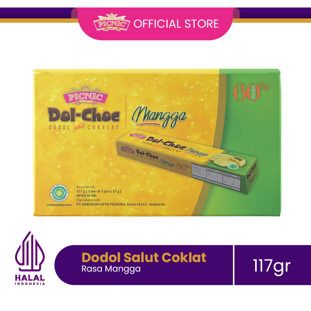 

Coklat Picnic DolChoc Mangga 117 g