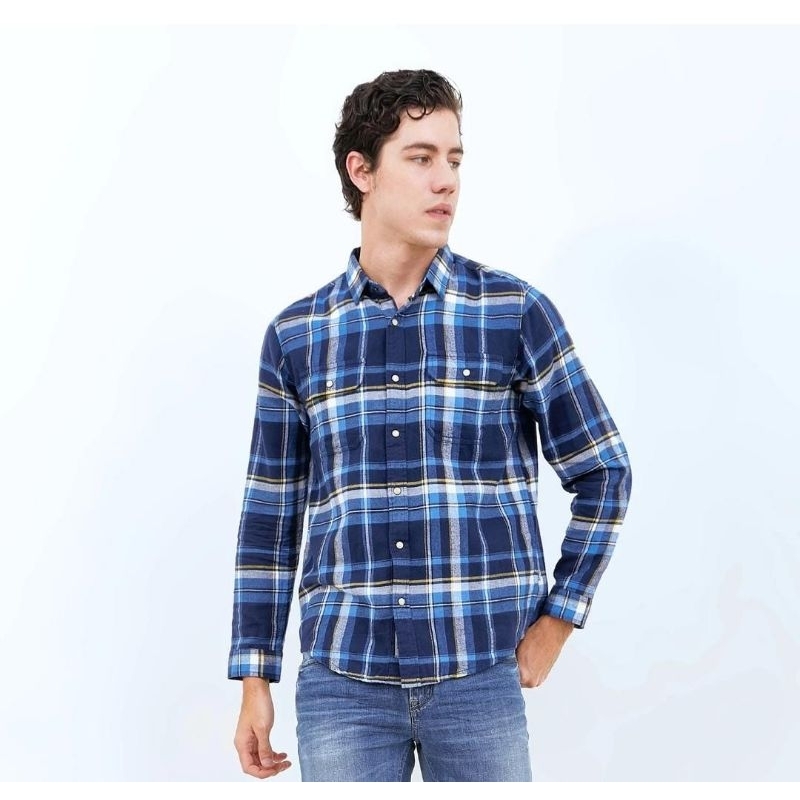 kemeja emba pria original