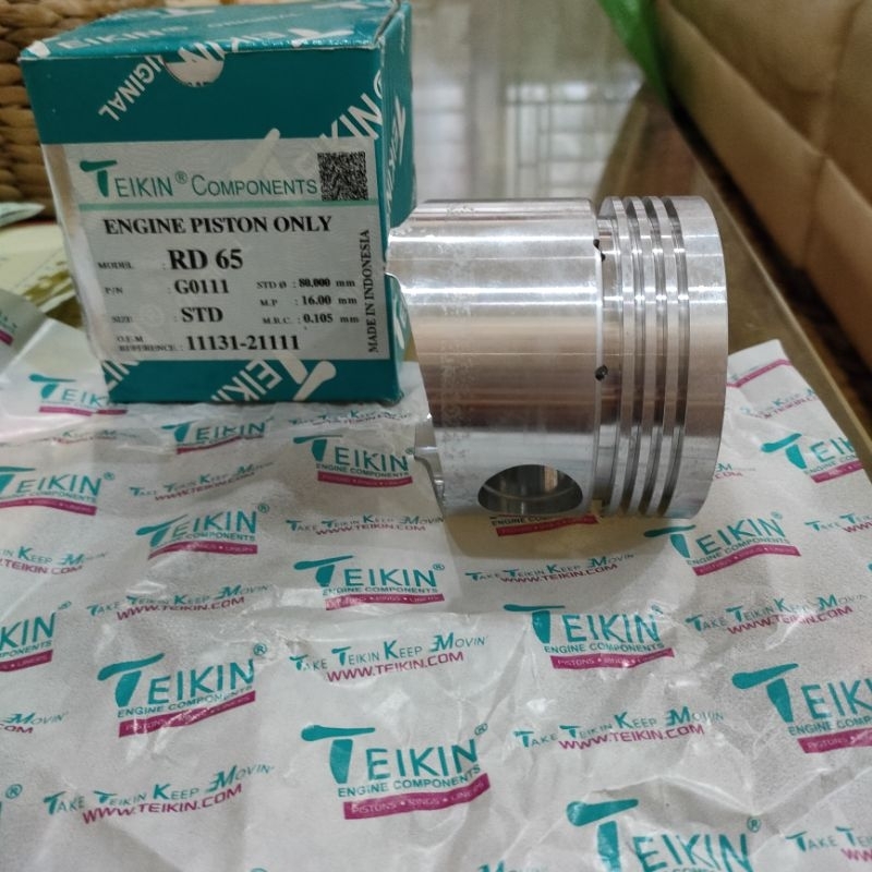 RD65 PISTON ONLY MESIN KUBOTA 6,5PK