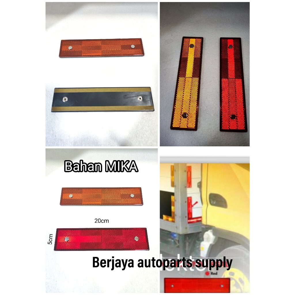 Mata Kucing Pemantul Cahaya Kotak Reflektor Mobil Pickup box Truk