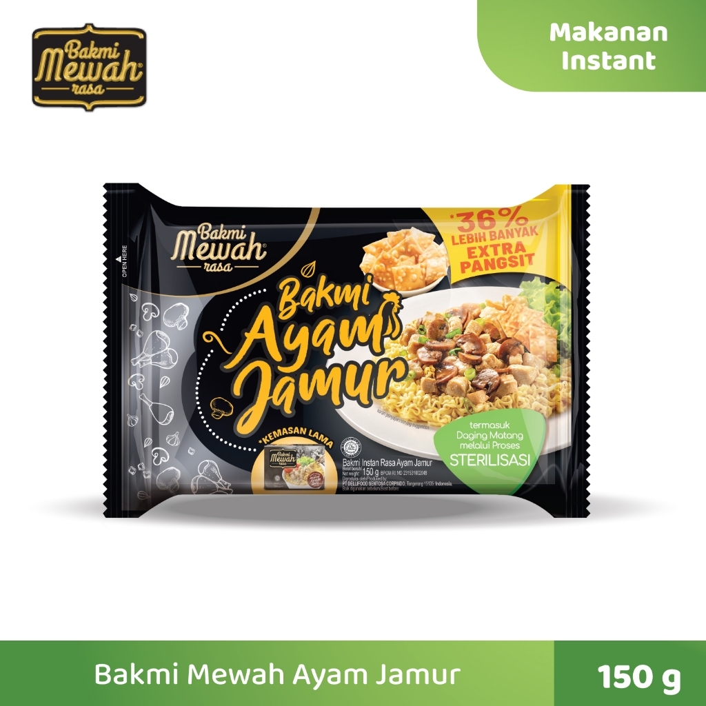 

Bakmi Mewah Rasa Ayam Jamur 150 g