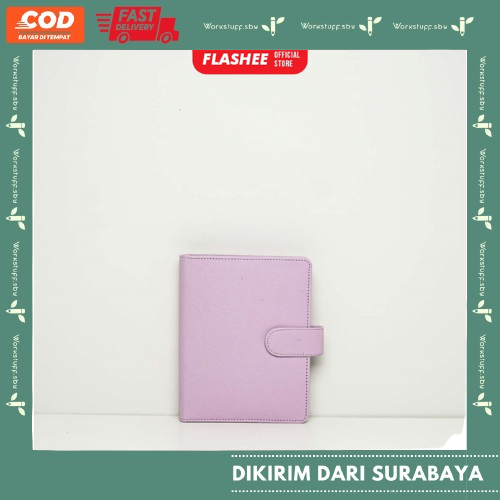 

Diary Ungu Lilac Polos A6 6 Ring Binder 20 Ring A6 Kulit Polos