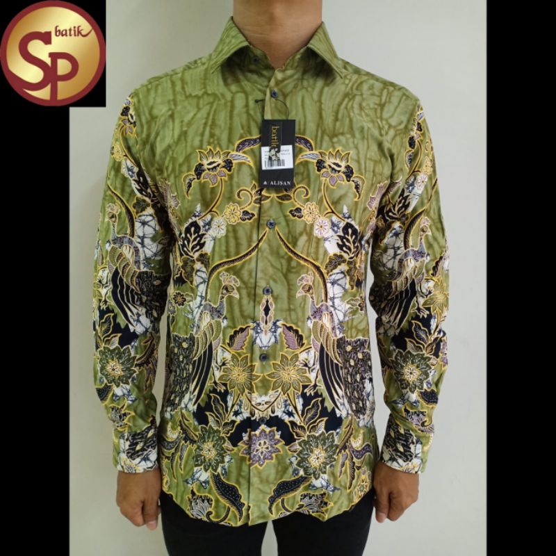 KEMEJA BATIK ALISAN LENGAN PANJANG REGULER
