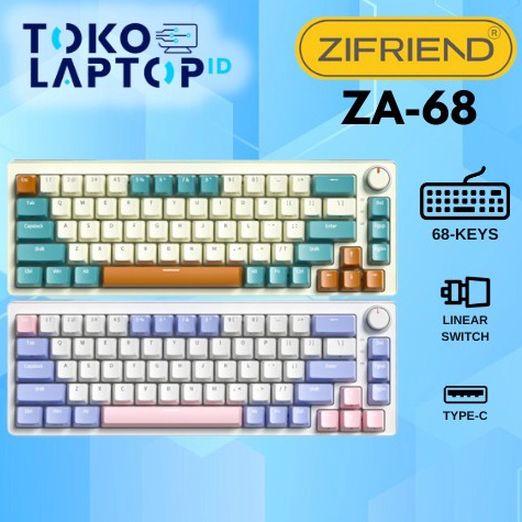 ART R43K Zifriend ZA68  ZA68 Pro Hyacinth Time Machine RGB Mechanical Keyboard