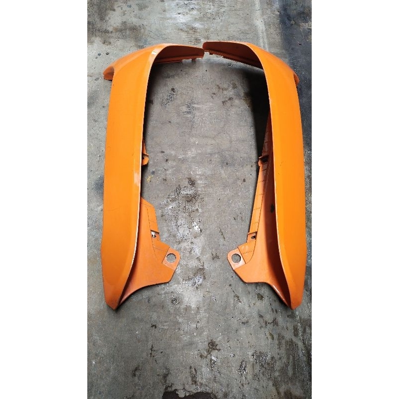 Cover sayap depan Honda supra fit lama orange original 2nd lepasan motor