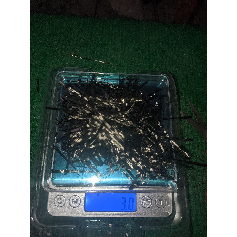 serat karbon kevlar forged 25g