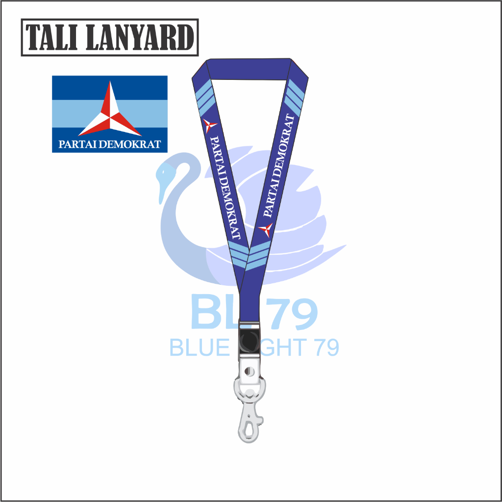 

TALI LANYARD PARTAI DEMOKRAT LOGO - TALI GANTUNGAN DEMOKRAT | PARTAI DEMOKRASI INDONESIA TALI ID CARD GANTUNGAN KUNCI GANTUNGAN FLASHDISK GANTUNGAN NAMETAG TALI LANYARD BEST SELLER COD