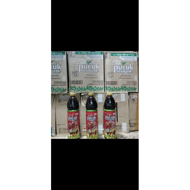 

teh pucuk harum original 1 LITER -( HARGA 1 DUS ISI 6 botol )