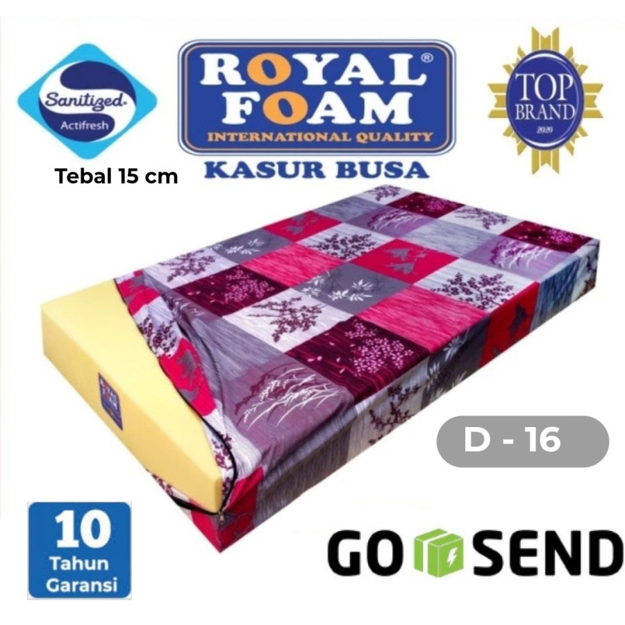 Kasur Busa Murah Kasur busa Royal Foam Garansi 10 tahun tebal 15 cm
