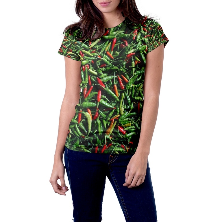baju kaos cabe jersey unik cabe rawit/kaos murah/jersey sayuran cabe/cabe pedas/kaos wanita
