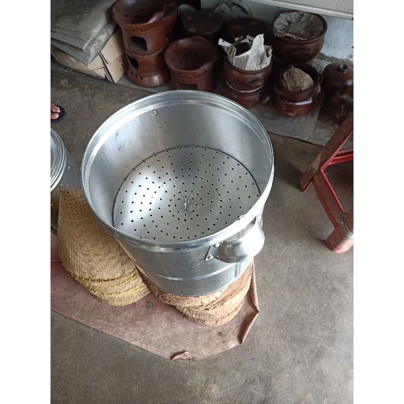 Panci langsung dangdang panci kukusan nasi UK 28cm almunium