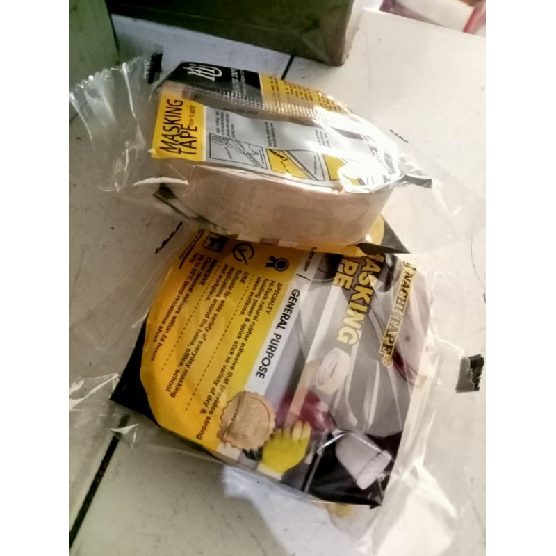 

masking tape lakban kertas 1 inchi 1 pcs