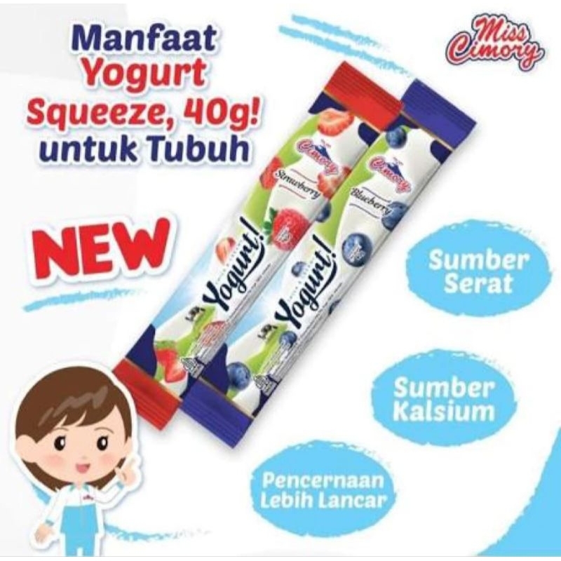 

Cimory Yogurt Stik Rasa Strawberry & Blueberry 40gr