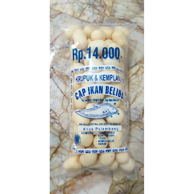 

(Ready Medan) Kerupuk telor ikan khas palembang 130g / Kerupuk ikan tenggiri