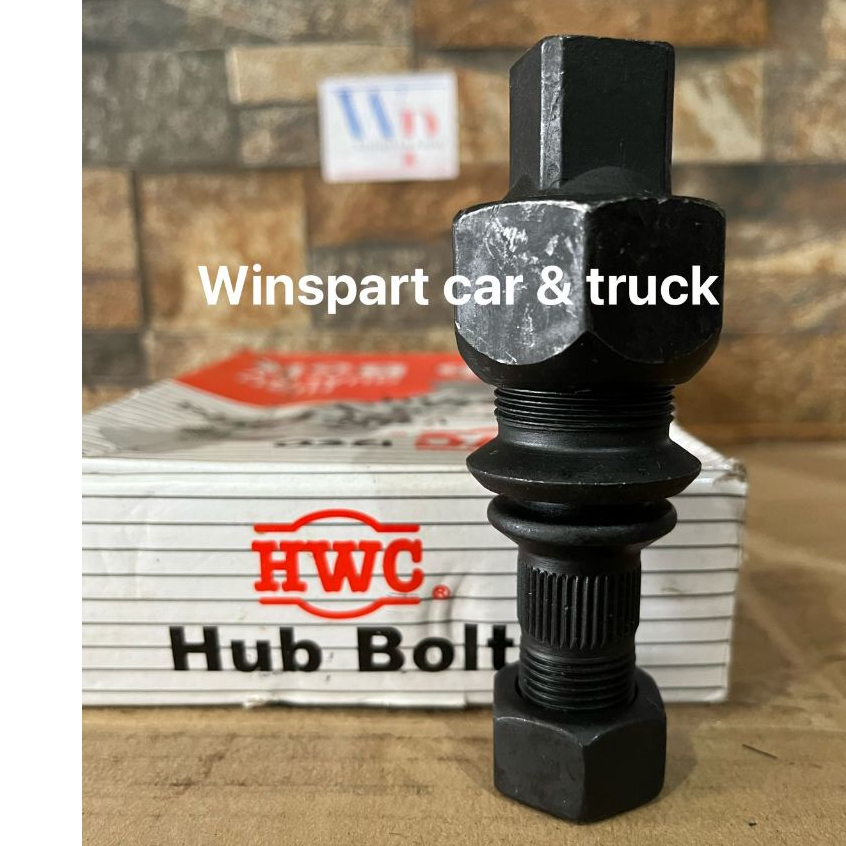 Baut Roda Belakang Kiri PS100 PS120 Merk HWC Asli Original