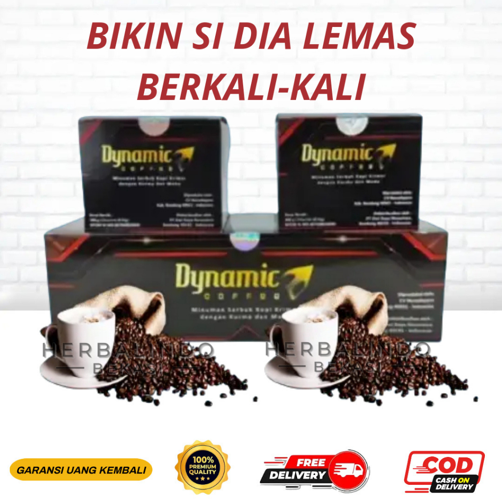 

Kopi Dynamic Original 1 Box Isi 30 Sachet