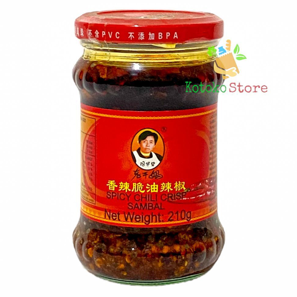 

Lao Gan Ma Spicy Chili Crisp / Laoganma Sambal Crispy 210gr