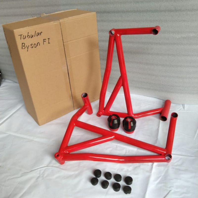 Tubullar / crashbar yamaha byson fi plus jalu sylinder agna
