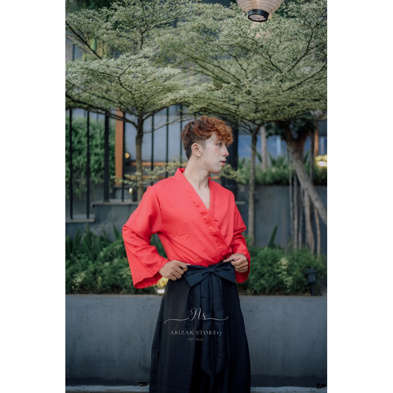 HAKAMA HOKOMO STUSAKA SAMURAI COSPLAY KIMONO COSTUME JAPAN