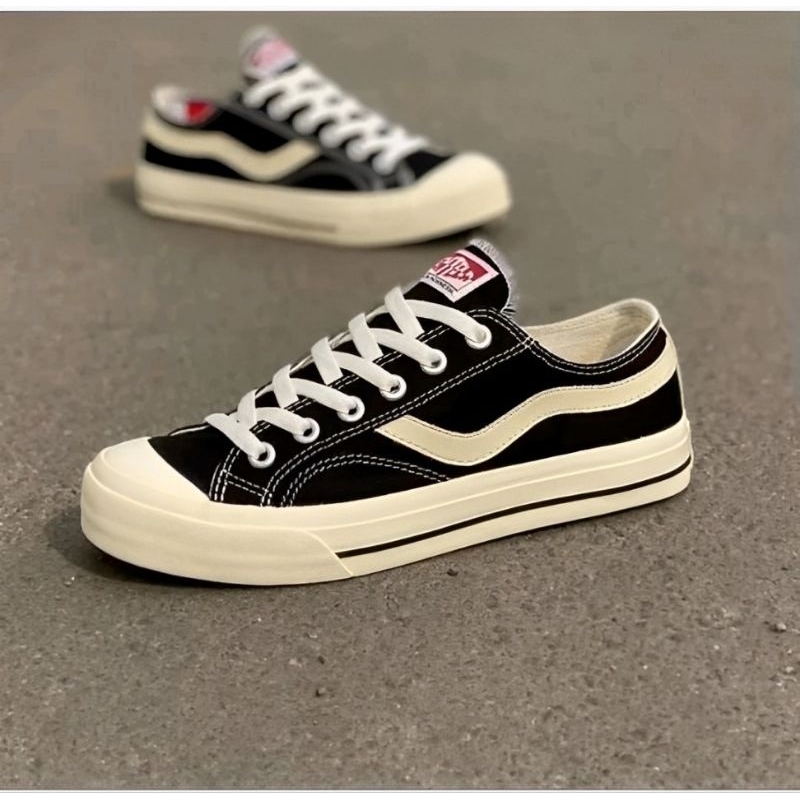 CUCI GUDANG sepatu pria / sepatu vantela / vantela hitam / sepatu sekolah / sepatu hitam / sepatu