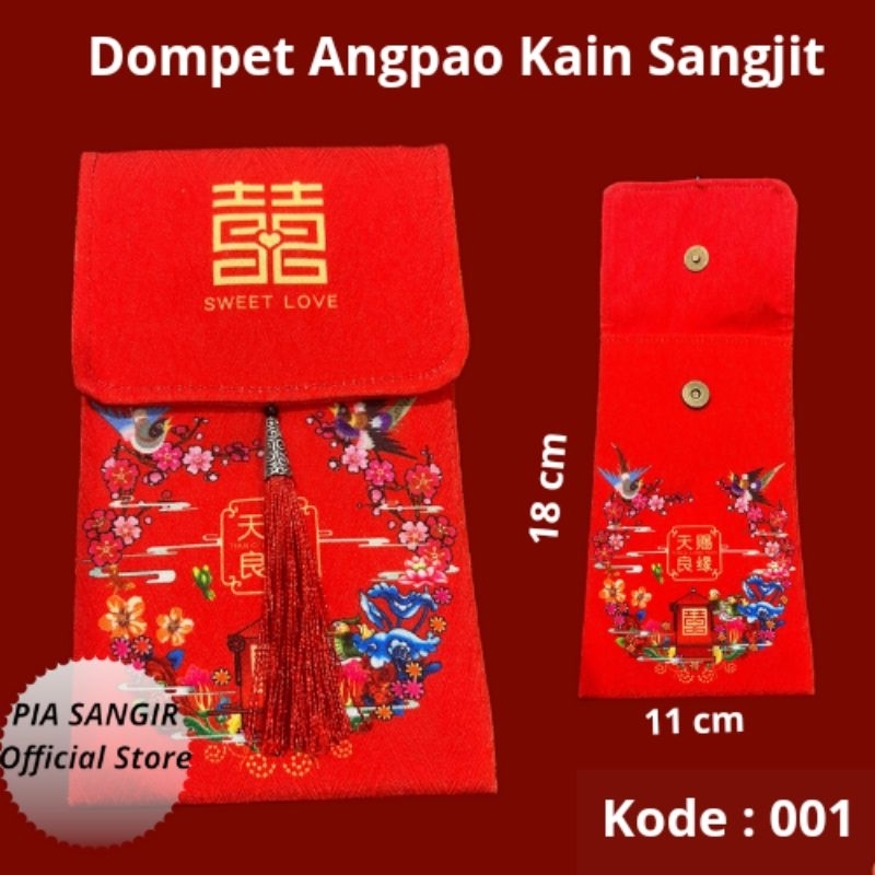 

Dompet Kain Uang Sangjit Angpao Uang Susu Lamar shuang xi