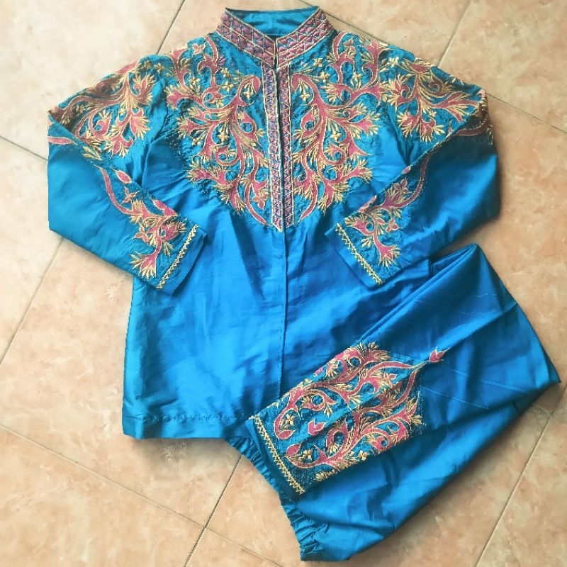 SET BAJU KARNAVAL ANAK CEWEK ACEH BORDIR MEWAH TK-SMA