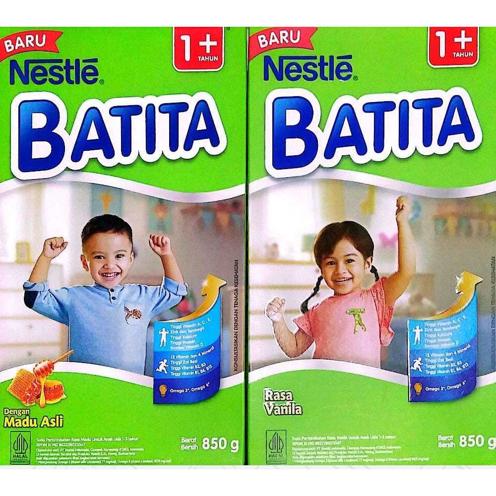 Nestlé BATITA 1+ Rasa Vanila & Madu 850 gr